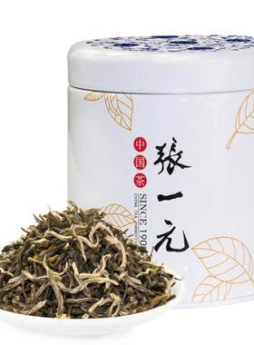 张一元浓香茉莉白雪香罐装75g
