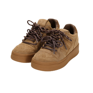 冉言7cm内增高板鞋女小白鞋配阔腿裤2025秋冬新款厚底运动休闲鞋