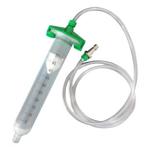 日式气动点胶针筒 透明灌胶打胶针管 30CC 50CC 点胶机带刻度针筒