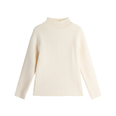 新款儿童百搭半高领毛衣