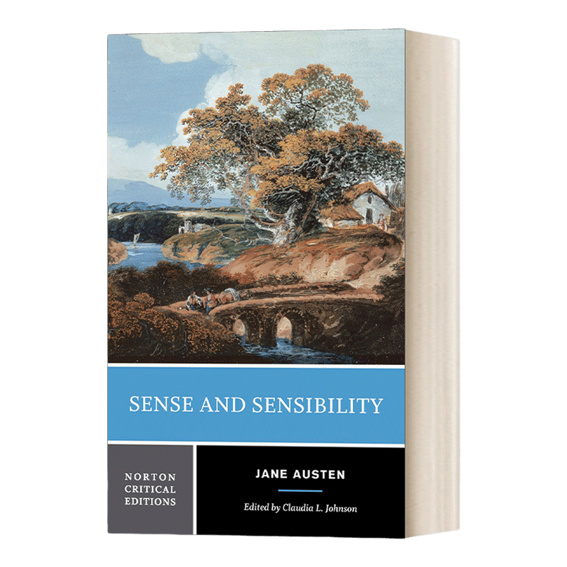 英文原版 Sense and Sensibility 理智与情感 诺顿文学解读系列 Norton Critical Edition 英文版 进口英语原版书籍
