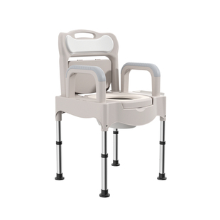 孕妇老人洗澡坐便两用椅子可调节高度成人家用移动马桶室内座便器