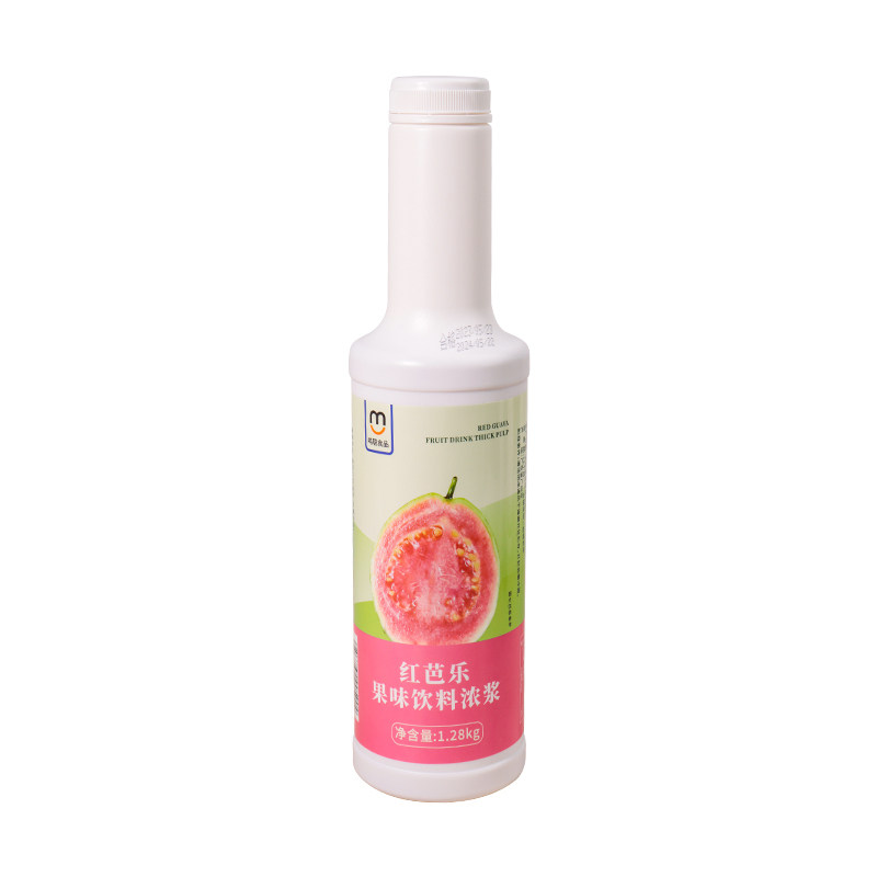 鸣聪红芭乐汁红番石果汁水果茶