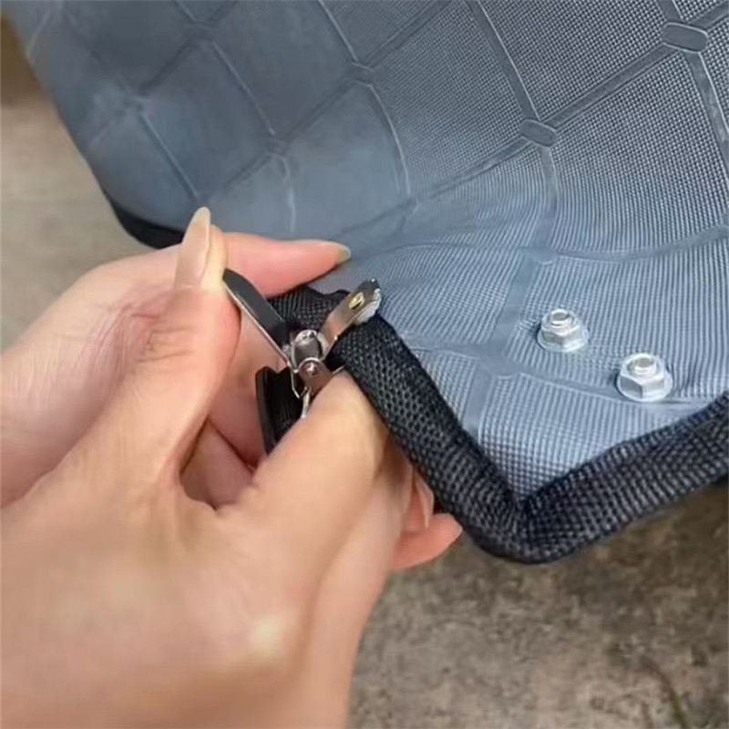 电动车雨棚布防风夹子三轮车棚布固定器车棚弹力夹挡风门帘固定扣