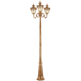 户外防水装饰景观灯太阳能欧式庭院灯高杆灯别墅花园院子小区路灯