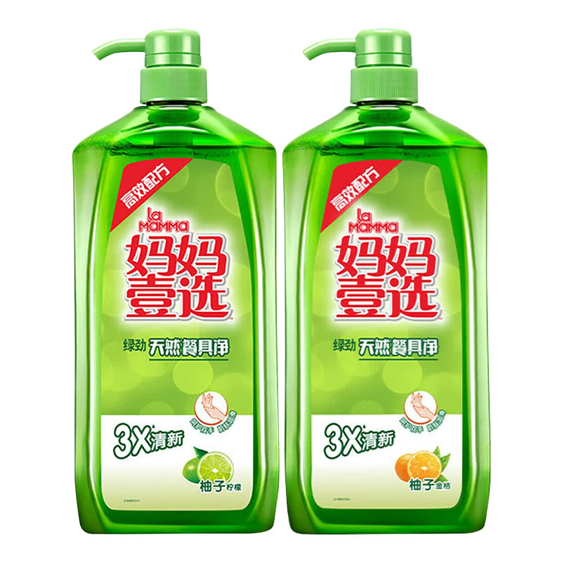 威露士la绿劲妈妈壹选洗洁精
