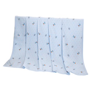 针织纯棉 婴儿床单单件 宝宝幼儿园儿童卡通盖毯褥单可爱被单定制