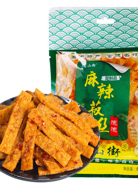 常德高山街麻辣丝湖南特产辣小吃