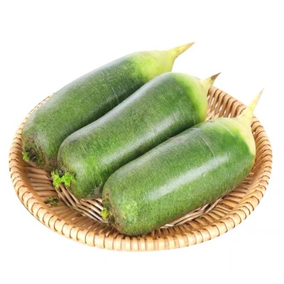 青萝卜沙窝萝卜新鲜蔬菜清脆多汁