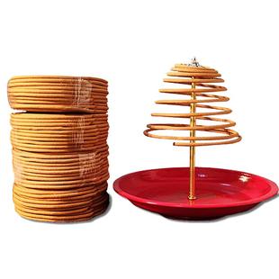 12小时檀香盘香桂花室内厕所除臭居家供佛天然卫生间香薰 家用