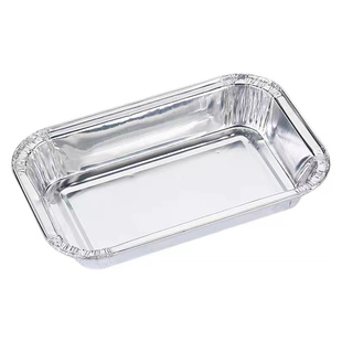 一次性长方形锡纸盒面包锡纸托盘烘焙吐司蛋糕铝箔盘烤箱模具家用