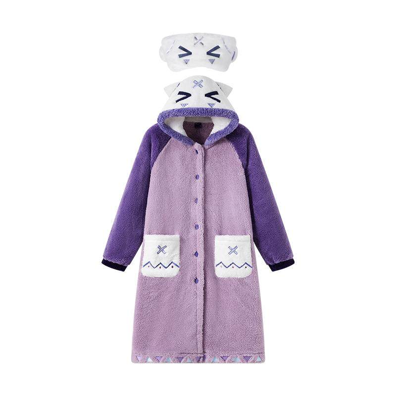 【原神官方】茜特菈莉主题印象系列家居睡袍（含眼罩） Genshin