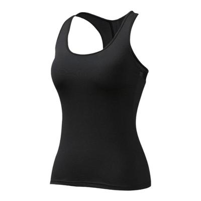 瑜伽背心女带胸垫速干运动跑步健身房无袖上衣紧身美背瑜伽服秋季