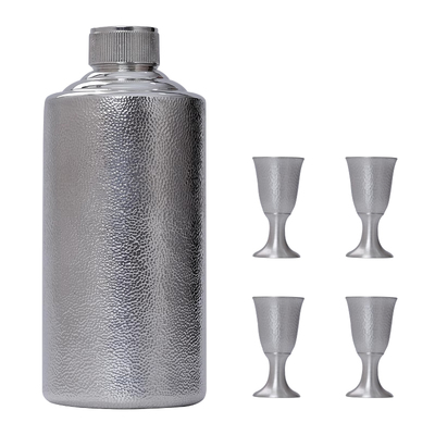 纯银白酒杯一对纯银酒杯个人专用