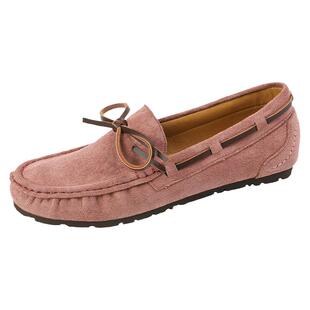 网红爆款豆豆鞋女2026新款春秋百搭平底单鞋一脚蹬懒人孕妇妈妈鞋