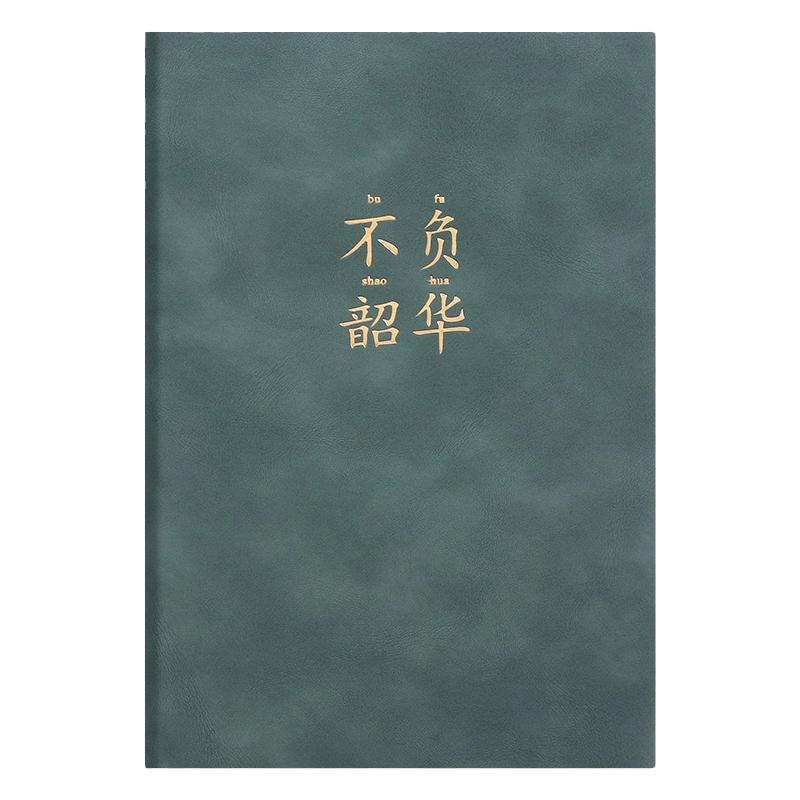 笔记本本子软皮a5记事本加厚日记本2025年新款皮面本a6随身高颜值商务办公工作会议记录本公司企业定制印logo