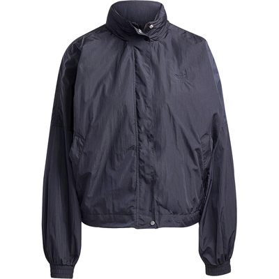 Adidas/阿迪达斯官方正品三叶草女士梭织立领运动夹克外套JD2583