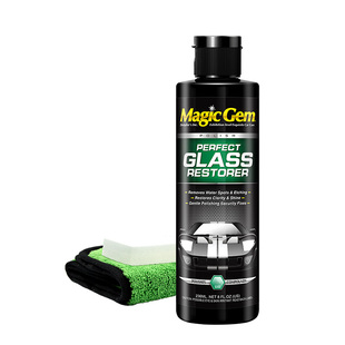 宝能汽车玻璃油膜去除剂前挡风玻璃清洁剂去油膜水渍垢清洗剂啫喱