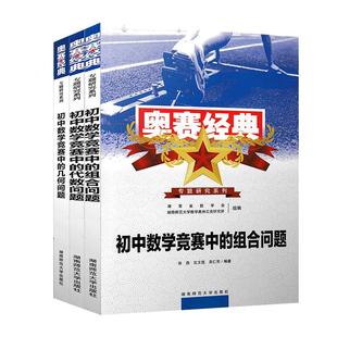 2025版奥赛经典专题研究系列初中数学竞赛中的代数问题几何问题组合问题数论问题全套四本初中奥林匹克七八九数学奥数真题分类解析