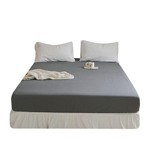 2025新款加高全棉床笠单件四季通用席梦思保护套纯棉宿舍单人床罩