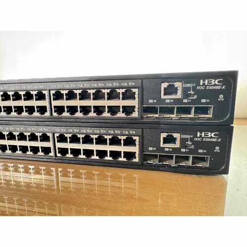 H3C S5048E-X 48口全千兆交换机4万兆光口，2—议价