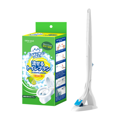 日本可溶解杀菌马桶刷99.9%杀菌