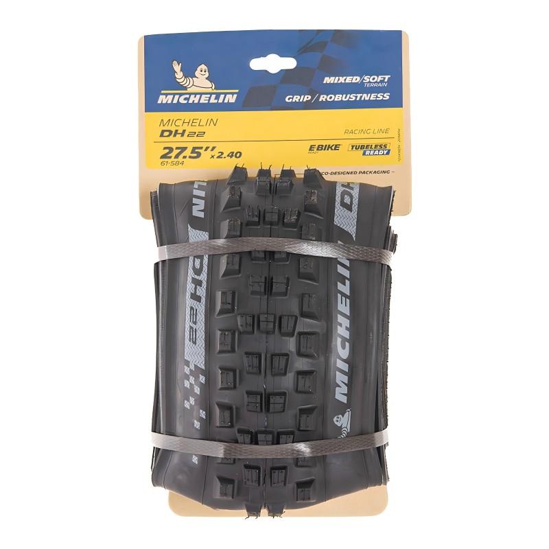 米其林自行车外胎DH16/DH22/DH34山地车折叠竞赛级速降真空胎29寸