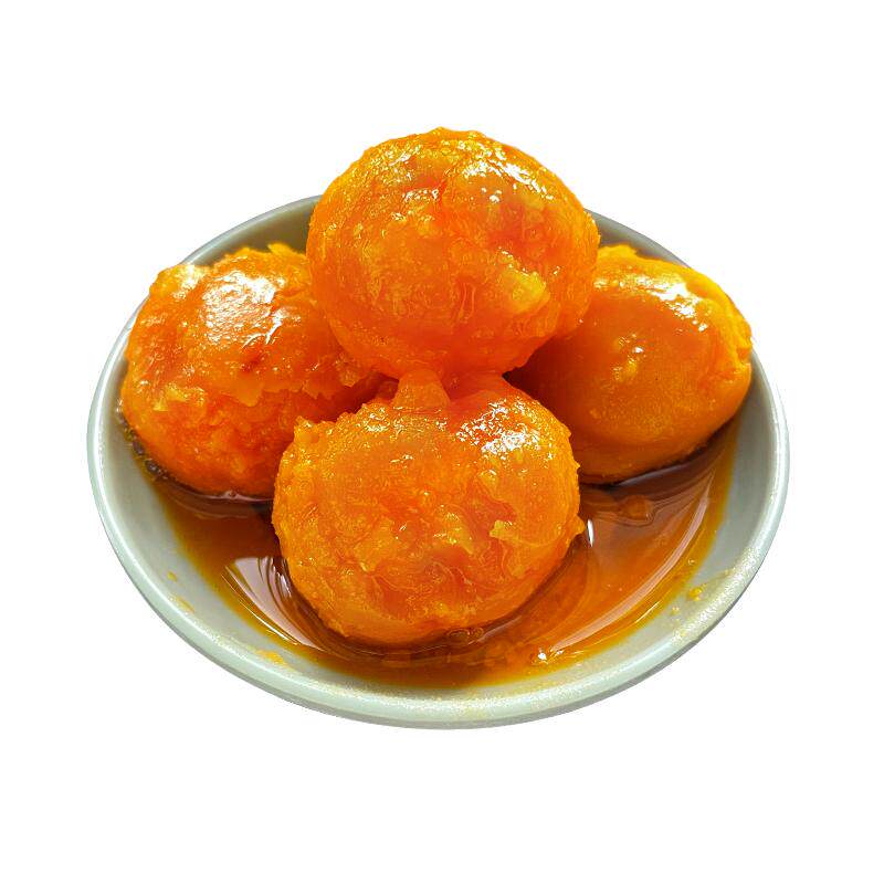 农家熟咸蛋黄粒即食的咸鸭蛋黄