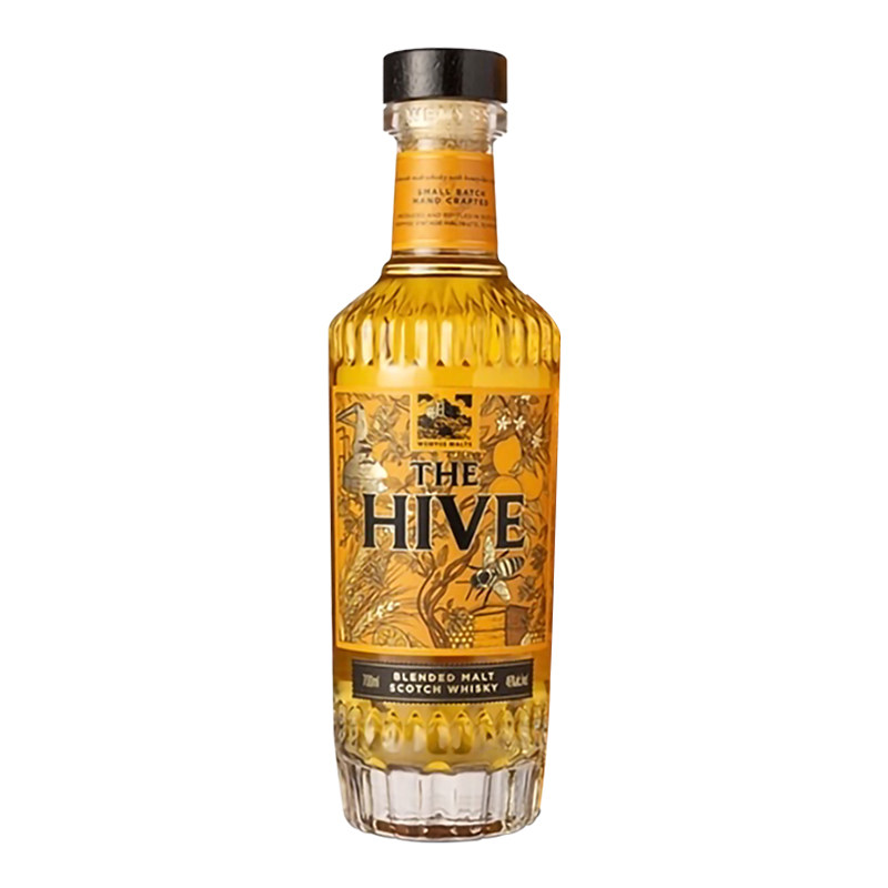 【高地】威姆斯HIVE蜂巢苏格兰纯麦芽威士忌 原装进口洋酒 WEMYSS