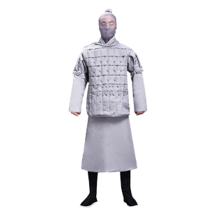 秦朝兵马俑演出服装古代士兵盔甲影视群演秦始皇陵兵马俑舞台表演