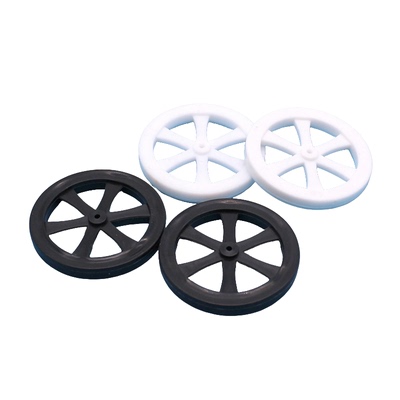 244mm车轮2mm孔塑料手工玩具配件