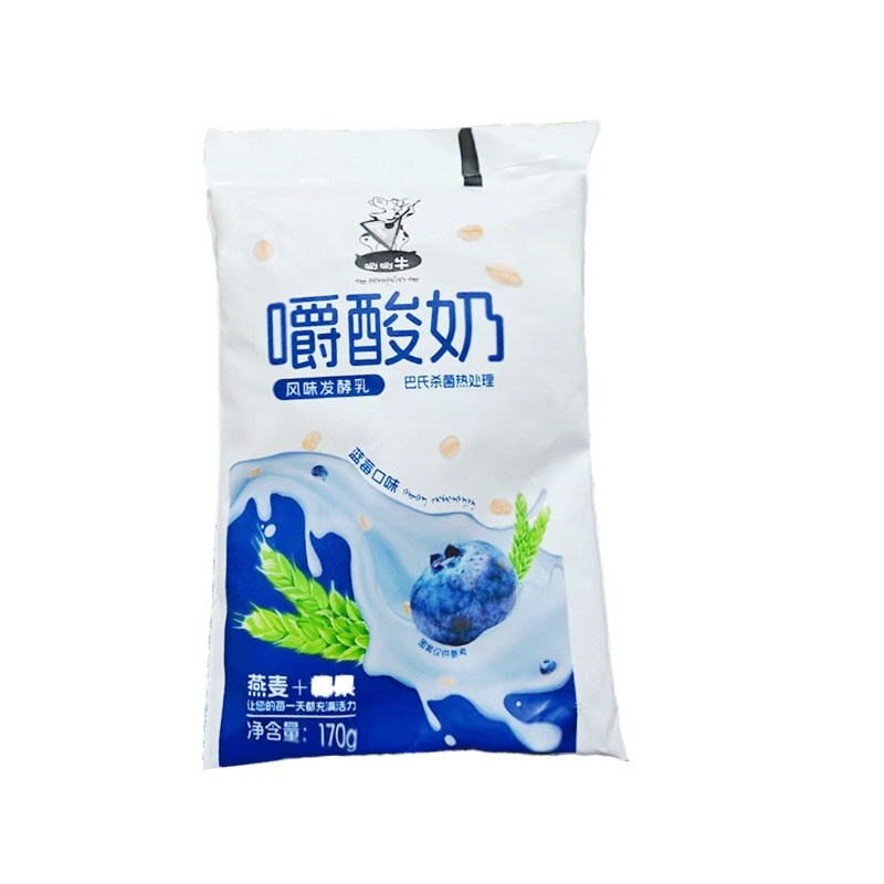 唰唰牛嚼酸奶袋装整箱16袋