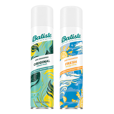 batiste碧缇丝干发喷雾免洗神器
