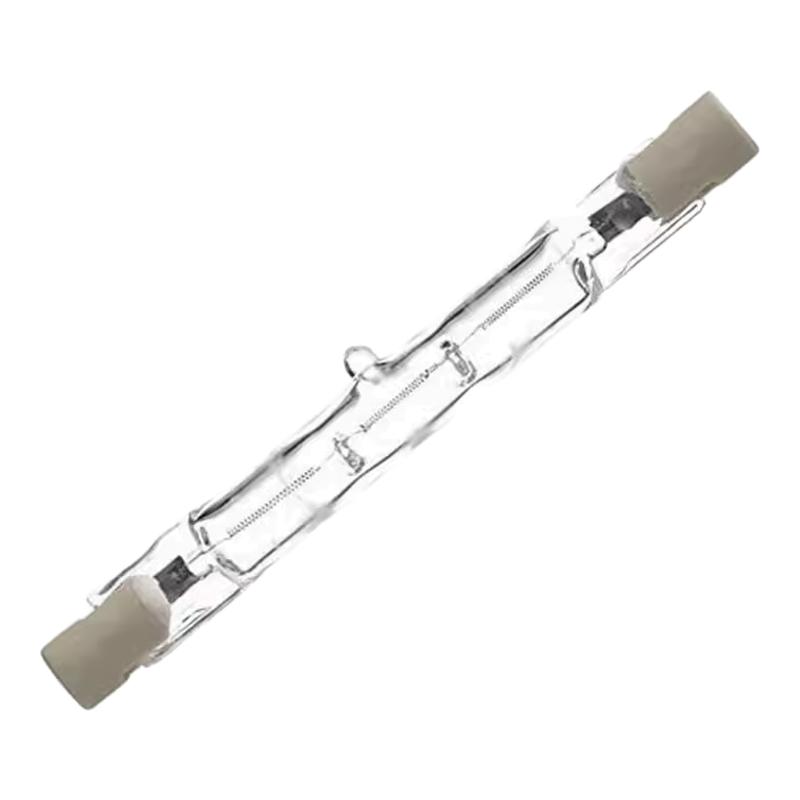 店主优选双端凹型钨丝炸炉灯管100W适用汉堡王烤炉灯管长度78mm长