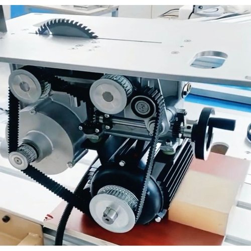 木工台锯推台锯无尘锯免调节三轴联动无刷静音皮带联动子母锯