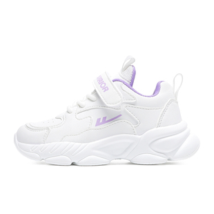 回力童鞋女童鞋2026春秋新款儿童跑步鞋白色运动鞋女孩休闲小白鞋