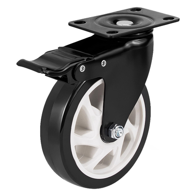 海崇诗聚氨酯广州丝牙平板静音轮