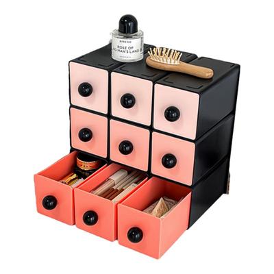 办公室桌下收纳盒硬料粘贴抽屉式