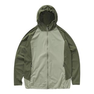714street UPF50拼接弹力防晒服男2024scotchgard速干户外夹克女