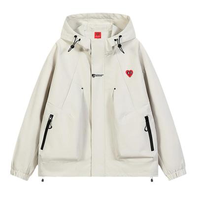 查尔斯桃心爱心休闲夹克