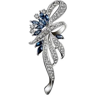 qlady女士西装胸花胸针女款高端精致时尚高档女衣服别针配饰妈妈