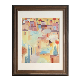 复古欧式相框挂墙空框画框装裱油画外框定制拼图裱框十字绣20寸16