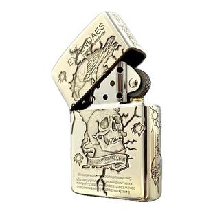 【超玩EDC】佐罗902S盔甲浮雕敢死队煤油打火机白铜黄铜紫铜男个