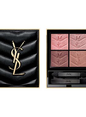 香港直邮YSL 圣罗兰 皮革四色眼影盘#400 Babylone Roses 4g正品