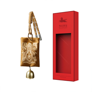 徐州马庄非遗香包文创礼物五台山联名五爷赐福中草药香囊车挂饰