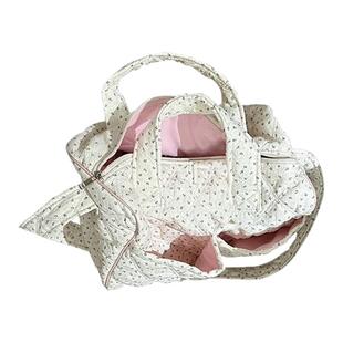 短途旅行包大容量女便携行李袋出差轻便手提包斜挎包结实耐用学生