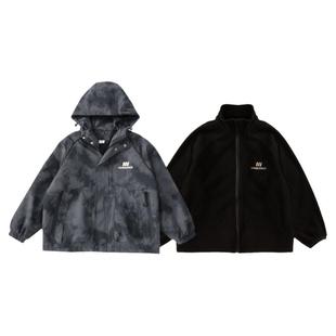 男童冬款冲锋衣三合一2025新款儿童秋冬加绒外套初中生保暖衣服潮