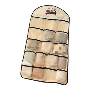 内衣收纳挂袋悬挂式袜子内裤文胸双面收纳袋子宿舍衣柜大小号挂兜