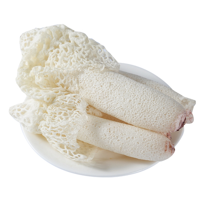 鲜竹笙织金红托竹荪鲜菌火锅