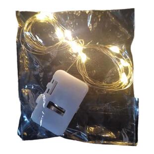 1米led灯串闪光灯发光花束蛋糕装饰灯串猫耳朵纽扣电池彩灯包邮